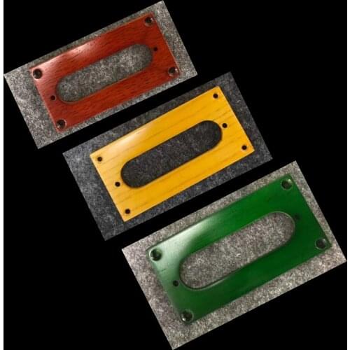 Set of 2 Humbucker Pickup Mounting Rings for bridge and neck pckups #2