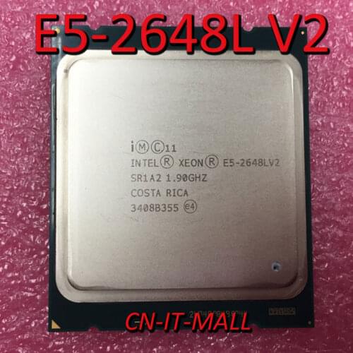 Intel Xeon E5-2648L V2 CPU 1.9GHz 25M 10 Core 20 Threads LGA2011 Processor