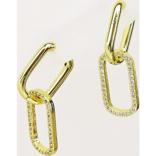 10 Pairs Round Drop Earrings Hollow Drop earrings Gold color earrings Gift for women jewelry 8476