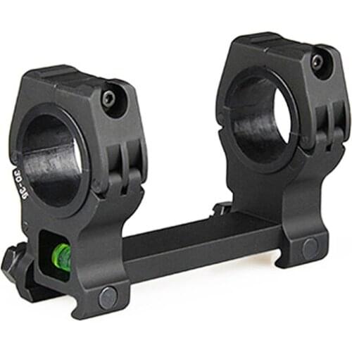 Tactical M10 QD Scope Gun Mount 30mm to 35mm Dual Ring 20MM Rail With Bubble Level Riflescope Laser Flashlight Mount