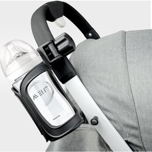 Stroller Cup Holder Rack Bottle Universal 360 Rotatable Cup Holder Hanger for Baby Pram Stroller Carrying Case Milk Cart