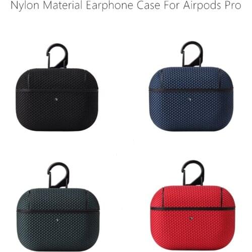 1PC New Style Nylon Cases for Airpods Pro Protective Bluetooth Wireless Earphone Cover for Air Pods 1 2 Case for Airpods Pro
