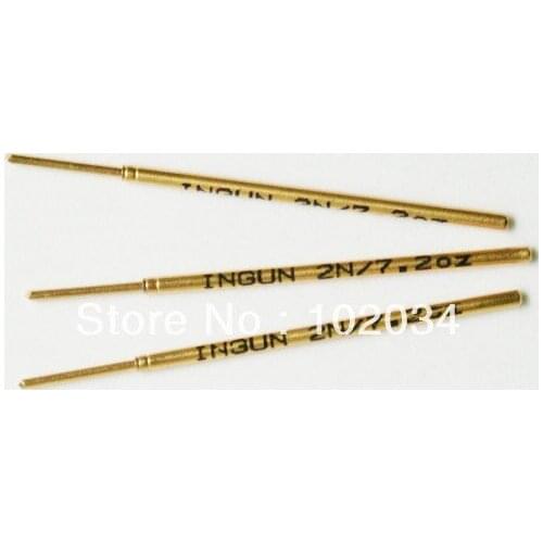 100PCS/LOT 100% ORIGINAL INGUN GKS-075-207-064 GKS-075 207 064 A 2000 Spring Test Probe Pogo Pin made in Germany