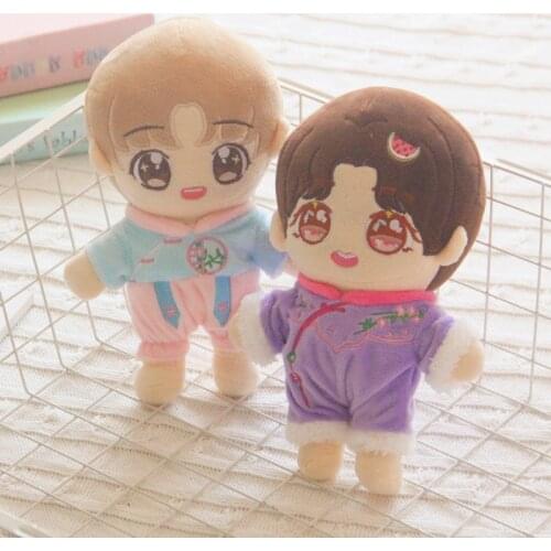 20cm 2 styles Retro PP cotton Replaceable clothes Doll Winter sweater Sean Xiao Clothes Childrens Christmas gifts