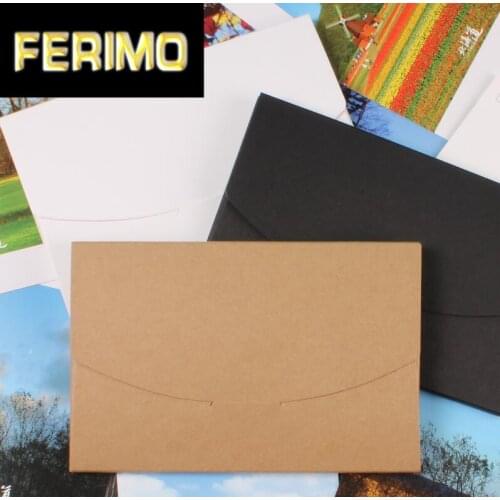 50pcs/lot CD DVD Packaging Box gift paper box kraft paper envelope bag postcard packing box photo packaging boxes wholesale