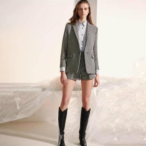 Женские классические пиджаки EOSEENY China At AliExpress