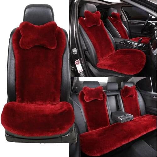 Customized Car Seat Cover for Auto Seat with Australia Sheepskin