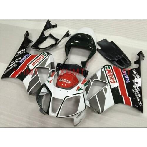 For Honda VTR1000 RR 2000 - 2006 Body Kits VTR1000F SP1 06 05 Plastic Fairings RTV1000R RC51 03 04 Black White Fairing Kits