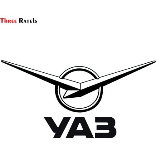 Three Ratels TZ-1125 15*29.8cm 1-2 pieces uaz car sticker funny stickers auto decals removable
