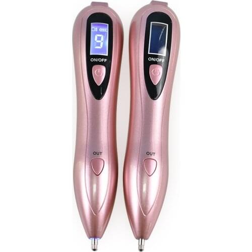 Professional Beauty Remove Spots Pen LCD Laser Plasma Pen Ion Spotlight Skin Dark Spot Remover Mole Tattoo Removal Machine
