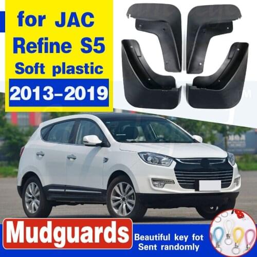 Front Rear Mud Flaps for JAC Refine S5 2013 2014 2015 For Fender Mudguard Splash Guard Mudflap Car Accessories