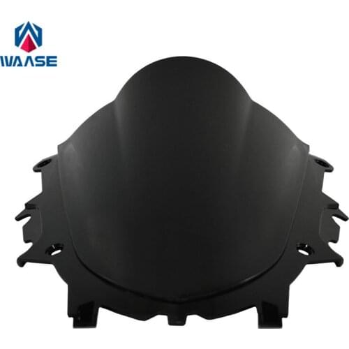 Waase Motorcycle Double Bubble Windscreen Windshield Shield Screen For Yamaha YZF R3 R25 2019 2020