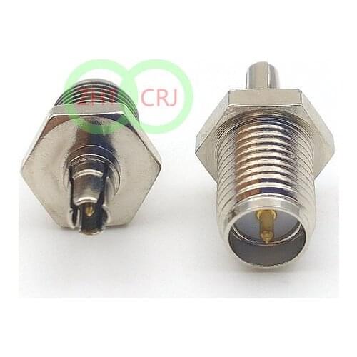 100pcs RP-SMA female to CRC9 adapter connector