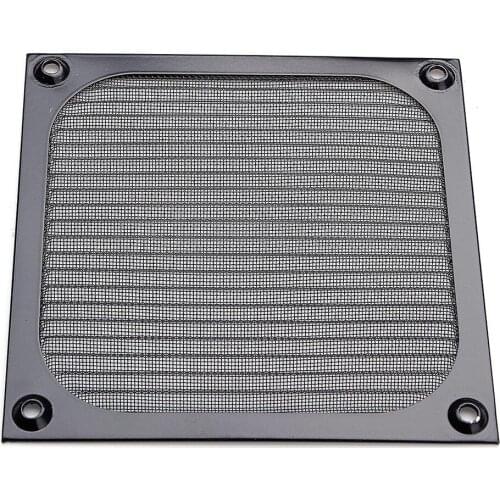 120mm Aluminum Grill Guard PC Computer Fan Cooling Dustproof Dust Filter Case new