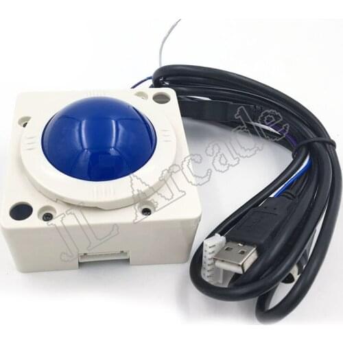 2 Inch Round Trackball Mouse USB Connector for 60 In 1 Jamma Arcade Games Machine Accessories