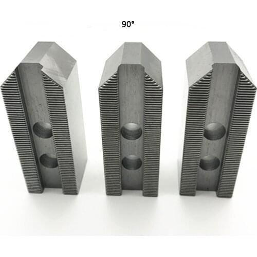 8 10 12 inch 90 Degree Standard Hollow Soft Jaw for CNC Lathe Holder Cutting Tool Machining