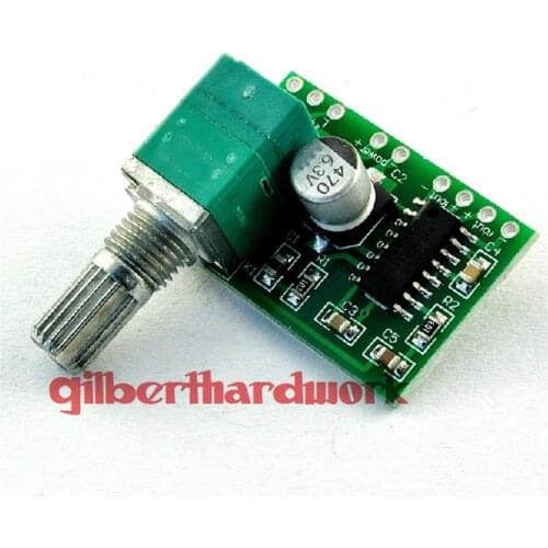 Pam8403 Mini 5V Digital Small Power Amplifier Board With Switch Potentiometer