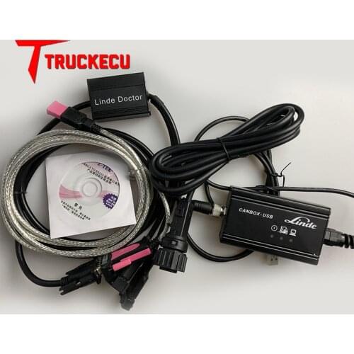 Pathfind software for linde forklift diagnostic scanner tool linde 4 pin Adapter linde canbox doctor