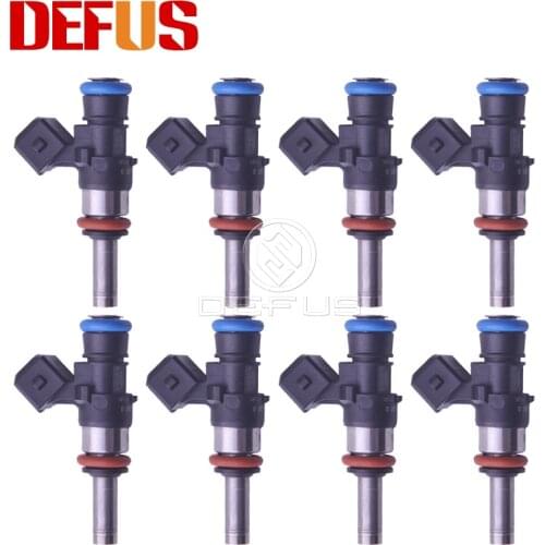 DEFUS 8X 0280158209 870cc 80lbs Nozzle Fuel Injector For Petrol Car EV14 KT Bico Injection Values 12ohms High Impedance NEW
