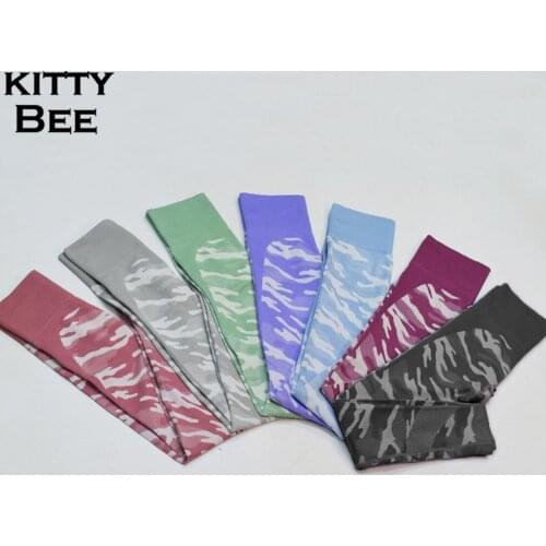 Camo Seamless Leggings High Waist Yoga Pants Women Gym Leggings Sport Women Fitness Yoga Leggings Workout Running Gym Clothing