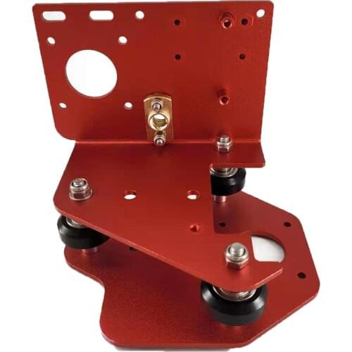 3d Printer Upgrade Kit X Axis Slider Assembly Motor Bracket Support Fixed Motor Mount Plate With Wheels For Ender 3 Cr 10