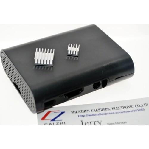 Original Raspberry Pi 2 Model B Matte Clear Case Cover Shell Enclosure Box ABS Case For Raspberry Pi B+ Heat Sink