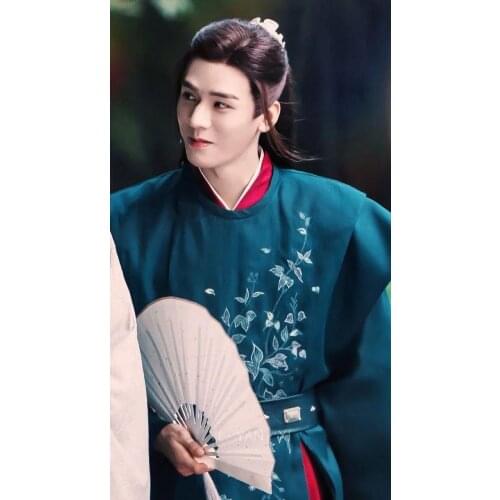 Hot Chinese TV Word of Honor Costume Wen Kexing Green Hanfu for Halloween Carnival Party Events Anime Adult COS Christmas Gift