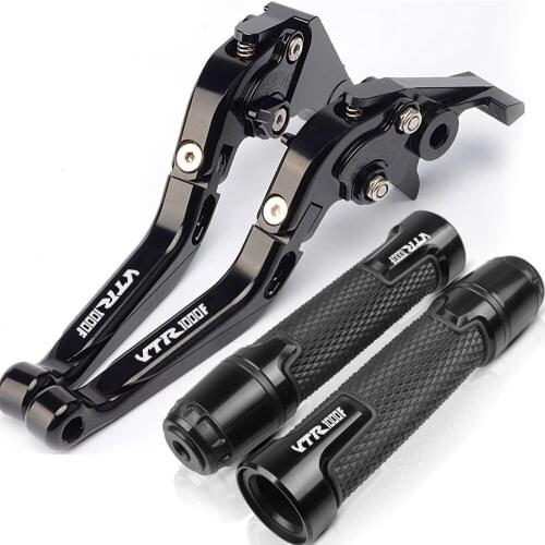 For Honda VTR1000F VTR1000 VTR 1000F 1000 1997-2005 1998 1999 2000 2001 2002 Motorcycle Brake Clutch Levers Handlebar Hand Grips