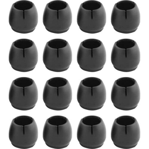 16pcs Silicone Non-slip Table Chair Leg Caps Foot Protection Bottom Cover Pads Desk Foot Mute Solid Wood Flooring Protectors