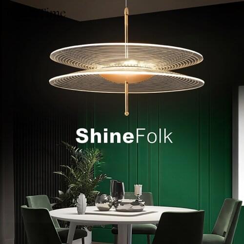 Gold Modern LED Chandeliers Indoor Decor Chandelier Lamp for Living Room Bedroom Dining Room Kitchen Light Home Lighting Lustres
