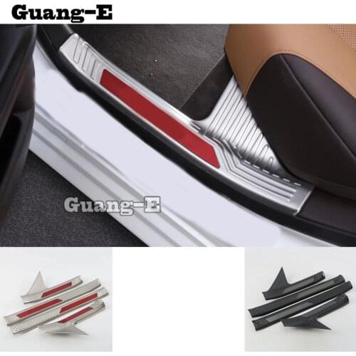 Car Styling Inner Threshold Rear Bumper Trim Plate Lamp Stick Frame For Lexus ES ES200 ES250 ES300 ES350 2018 2019 2020 2021