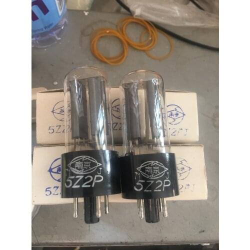 2 PCS NANJING 5Z2P Audio Rectifier Vacuum tube Replace 5Y3/5Z4P Transparent/clean/sweet Free shipping