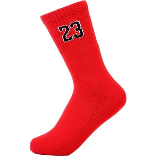 High Quality Brand Mens Socks Cotton Socks Professional No. 23 elite Basket Socks Thick Terry Male Socks calcetines