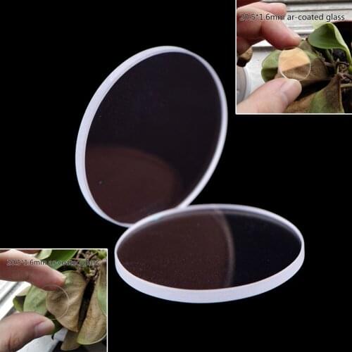 2Pcs 20.5*1.6mm Ar-coated Glass Suitable For S2/S2+/S3/S6/S8 Flashlight