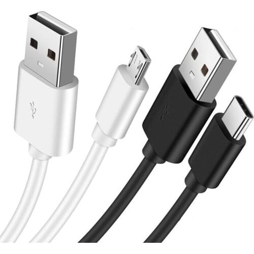 3m Charging Data Cable For iPhone iPad Lightning Cable Line Type-C Micro USB Phone Charger Cable for Samsung Galaxy Wired Cord