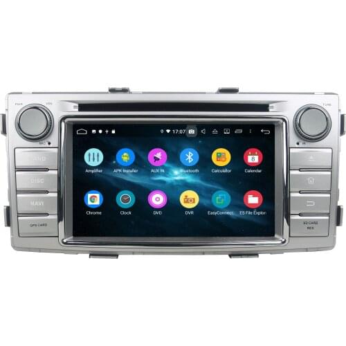 6.2" Android 9.0 PX6 Car Radio For Toyota Hilux 2012 Car DVD Player 6 Core Car Stereo Audio Navigation Multimedia Player DSP GPS