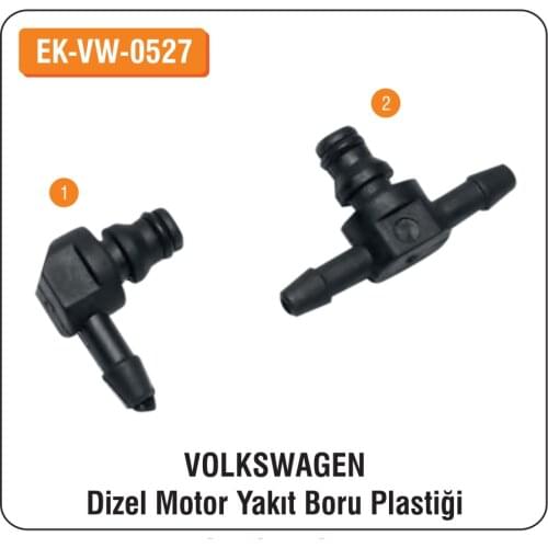 ALTECH Volkswagen For Diesel Engine Fuel Pipe Plastic EK-VW-0527