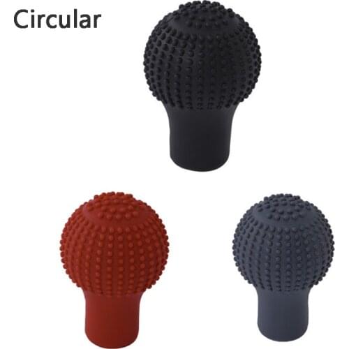 BOOMBLOCK Silicone Car Gear Shift Head Protection Cover For Peugeot 307 206 Jeep Ford Focus 2 3 VW Polo Golf 4 5 7 Touran T5 T4