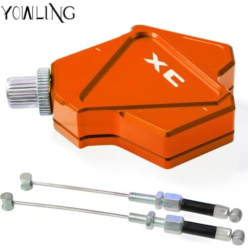 Motorcycle CNC Stunt Clutch Lever Easy Pull Cable System For XC 65XC 85XC 150XC 2004-2018 2008 2009 2010 2011 2012 2013 2014