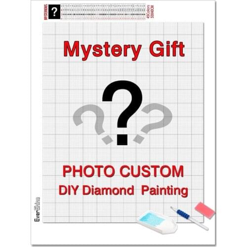EverShine Photos Custom DIY Diamond Painting Mysterious Pictures Rhinestones Diamond Embroidery Handmade Mosaic Art Mystery Gift