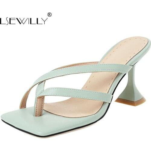 Lsewilly 2021 Big Size 34-48 Thin High Heels Sandals Women Party Shoes Sexy Fashion European Style Summer Sandals Woman Black