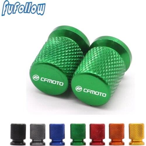 Motorcycle CNC Aluminum Wheel Tire Valve Stem Caps Airtight Covers For CFMOTO 400GT 650GT CF400-5 CF650-8 Accessories
