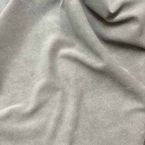 Genuine Leather Cow Skin Gray Soft Suede Full Grain Leather Real Cowhide Material Fabric for Furniture Shoe Handbags