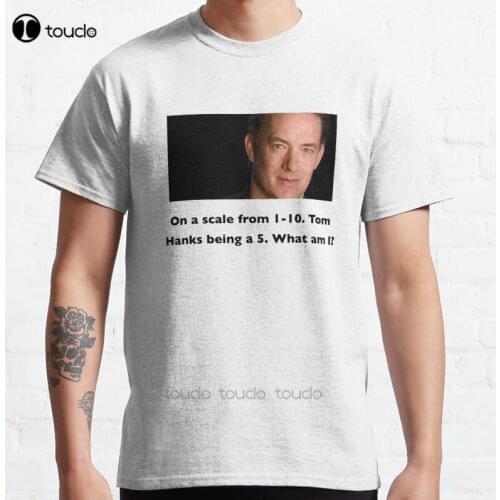 New Tom Hanks Nakeyjakey Tom Hanks Meme Funny Classic T-Shirt Cotton Men Tee Shirt