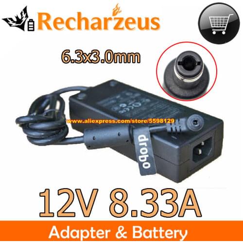 Genuine EDAC EA11001E-120 EA11001E120 Ac Adapter 12V 8.33A Power Supply 6.3*3.0mm EDAC Laptop Adaptor Charger