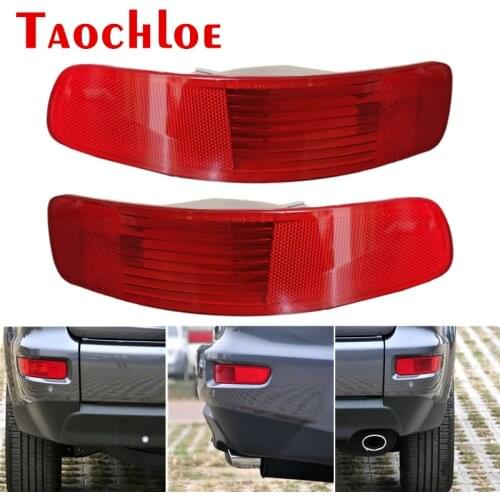 Right Left Rear Bumper Light Cover Brake Fog Lamp Reflector For Mitsubishi/Outlander EX 2007-2012 Without Bulb