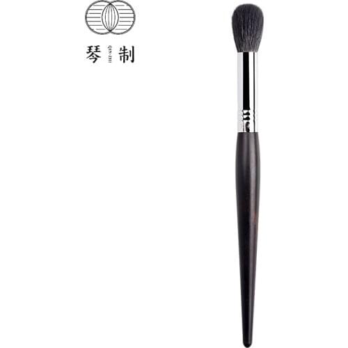 QINZHI Professional Handmade Make Up Brush G046 Small Round Highlighter Brush Soft Saikoho Goat Hair Makeup Brushes