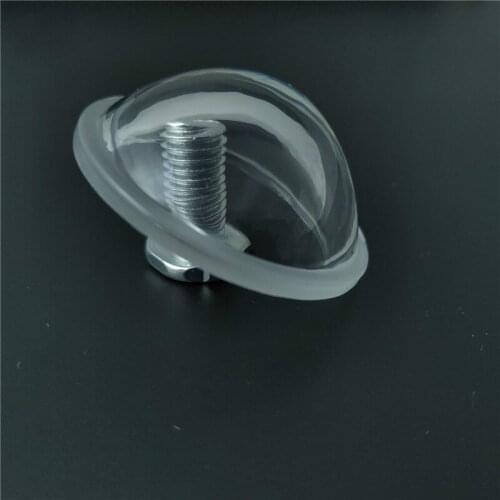 Factory direct sale 55mm concave-convex diving transparent single high borosilicate led lens wholesale can be customized by Laih