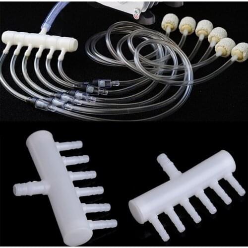 4/6/8/10/12/16/20 Way Aquarium Fish Tank Air Flow Splitter Control Lever Valve Aquarium Accessories