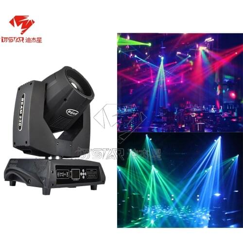 230W Beam Moving Head Bulb 7R Stage Lamp With Iron DMX Cable For Event Weeding Party Nightclub Disco DJSTAR